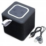 Wholesale Cube Style Portable Wireless Bluetooth Speaker S1016 (Black)
